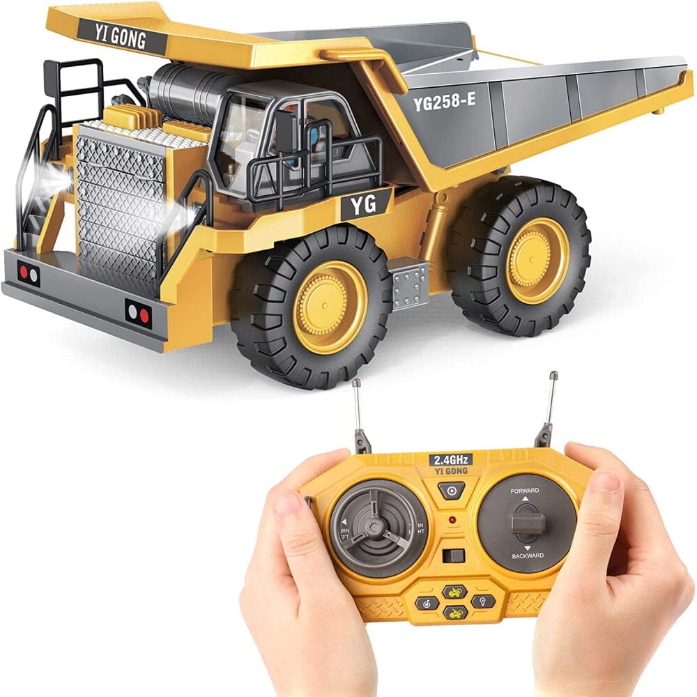9 Channel Remote Control Dump Truck Toy